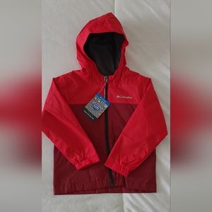 NWT! Columbia "Rain-Zilla" Boys 4T Youth Jacket in Red!